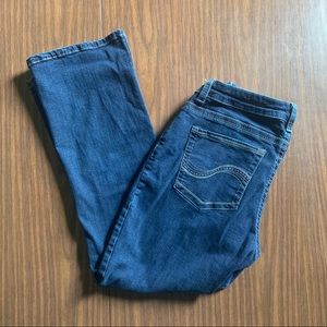 Lee Medium/Dark Mid-Rise Jeans